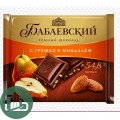 Бабаевский тёмный ш/п 70г 1/20 Груша/Миндаль (4)