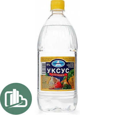 Уксус стол.пищевой 9% 0,5л 1/12