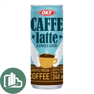 Кофейный напиток ОКФ 240мл Caffe Latte 1/30