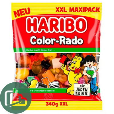 Мармелад ХАРИБО 340гр Color rado 1/22