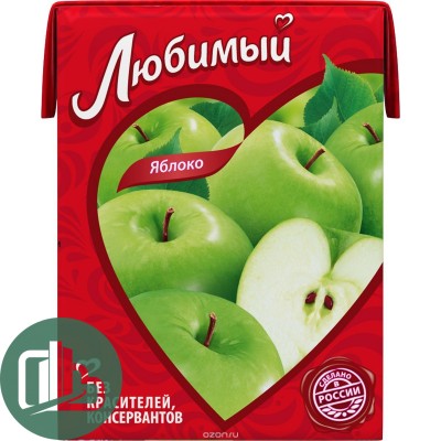 Любимый сад 0,2л яблоко 1/27