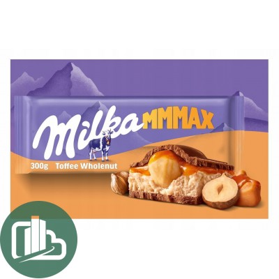 Милка MMMAX тоффе Hazelnut 300г 1/12