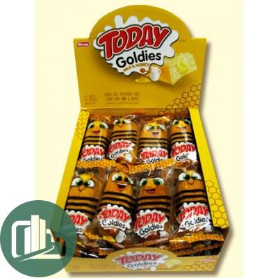 Бисквит Today Goldies Honey 45гр 1/24