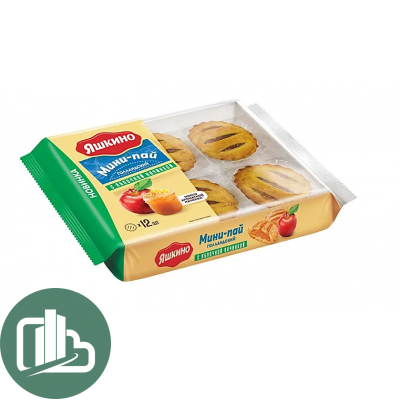 Яшкино Мини-пай с яблочной начинкой Голландский 360гр 1/10