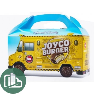 JoyCo печенье Джойко бургер с молочным суфле 180гр 1/5