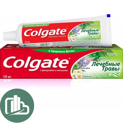 Зубная  паста COLGATE лечебные травы 154гр 1/12