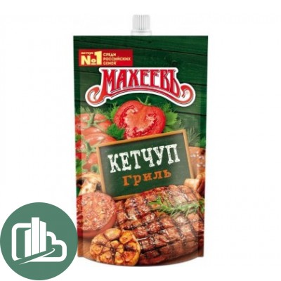 Махеевъ Кетчуп Гриль 300гр 1/16 дой-пак