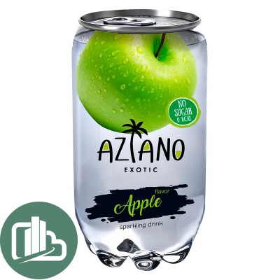 Газ.нап. Aziano Apple 350 мл. 1/12