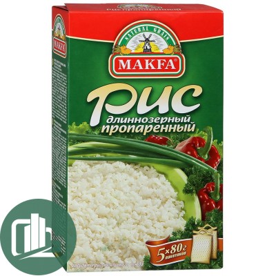 КГ Макфа Рис  пропар. длин.. 400гр 1/15