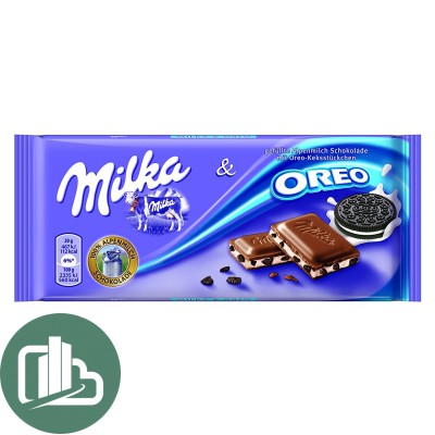 Милка 100гр Oreo 1/22 (Импорт)