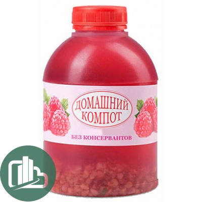Компот Домашний  0,5л Клубничный 1/9