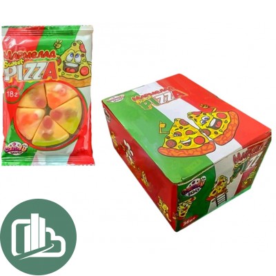 КТ Жевательный мармелад 18гр Sweet PIZZA 1/36 (12)