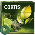 CURTIS чай 20пак Fresh Mojito 1/12 Пирамидки
