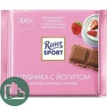 Ритер-спорт 100гр Клубника в йогурте 1/12 2376