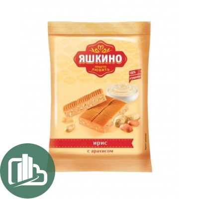 Яшкино ирис с арахисом 140гр 1/28