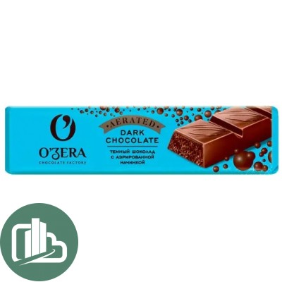 Яшкино Шоколад темный OZera с аэрированной нач. 32гр 1/30