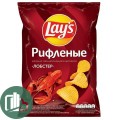 Лейс 70гр Рифленые Лобстер 1/25