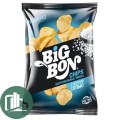 Чипсы BIGBON Солью 75гр 1/12