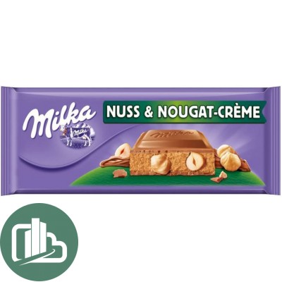 Милка 300гр Nuss & Nougat-Creme 1/13