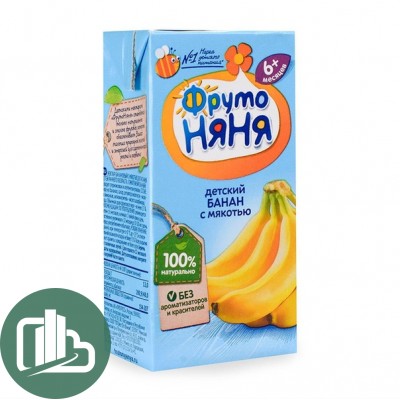 ФрутоНяня 0,5л Банан 1/15