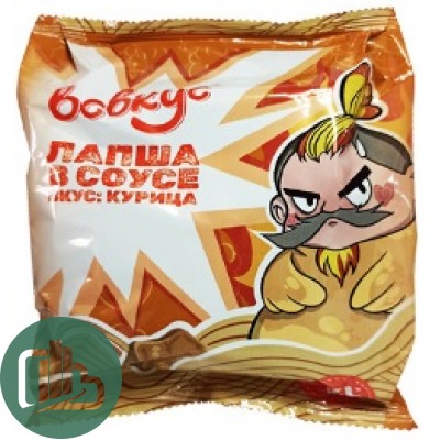 Вовкус Лапша в соусе вкус Курица, 2порции XXL, 180гр 1/24