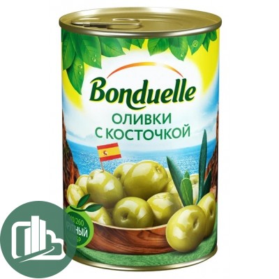 Бондюэль Оливки с/к 300гр 1/12