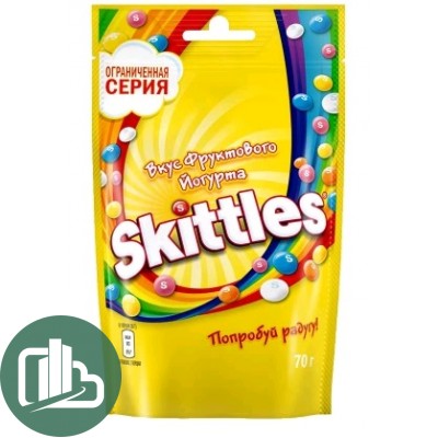 Скитлс 70гр Фруктовый йогурт 1/26