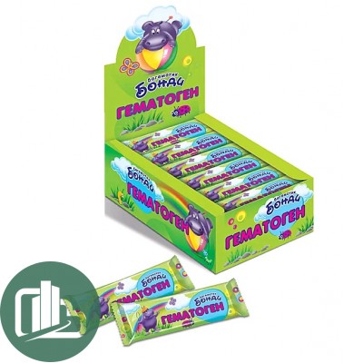 Яшкино Гематоген 40гр 1/18