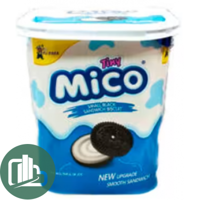 Макарун Tiny Mico 88гр Black Sandwich Vanilla 1/36
