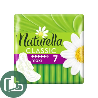 Прокладка Naturella Classic макси (с крыл) 7шт 1/18