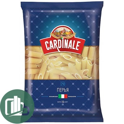 Cardinale Макароны Перья 400гр 1/20 ЯР026