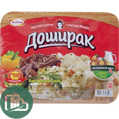 Доширак Пюре Тушенка 40гр. 1/24