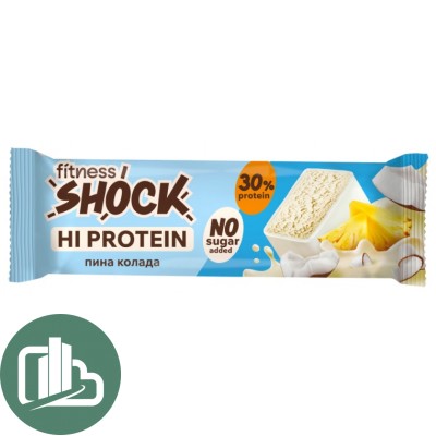 Протеиновый батончик Shok 40гр Пинаколада 1/12