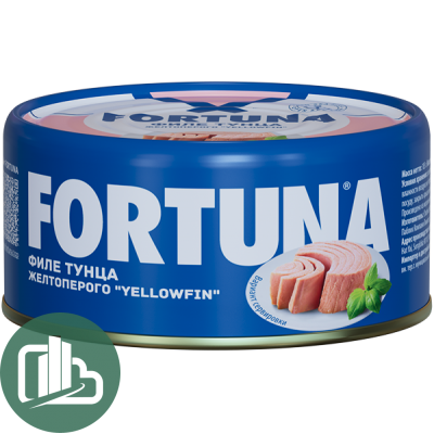 Тунец Фортуна 140г 1/24 Филе