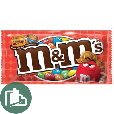 M&M's ИМПОРТ 46,2гр Peanut Butter 1/24