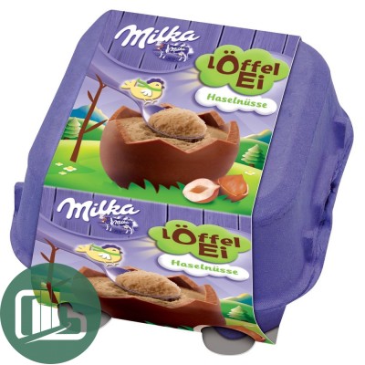 Милка Яйцо Easter Loffel Eli Hazelnut 136г. 1/20