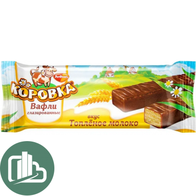 Вафли Коровка топл. молоко 50гр 1/25 (6)