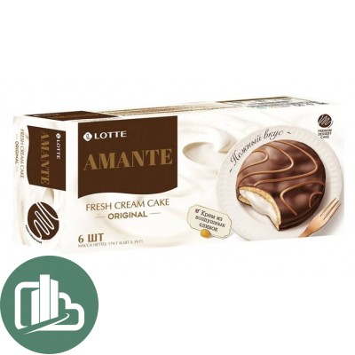 Чоко-Пай-6 ЛОТТЕ AMANTE 174гр 1/16