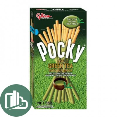 Палочки шок. Pocky Pejoy Green Tea 37г 1/10