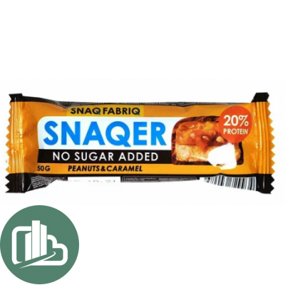 Протеиновый батончик SNAQ FABRIQ 50гр Арахис Карамель 1/30