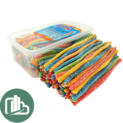Мармелад YUMMY GUMMY палочки в контейнере 10гр 1/150 (8)