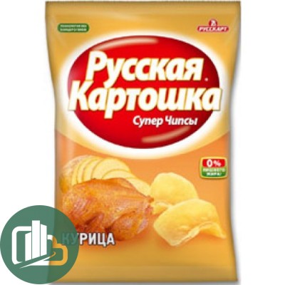Русская картошка 140гр 1/9 Курица