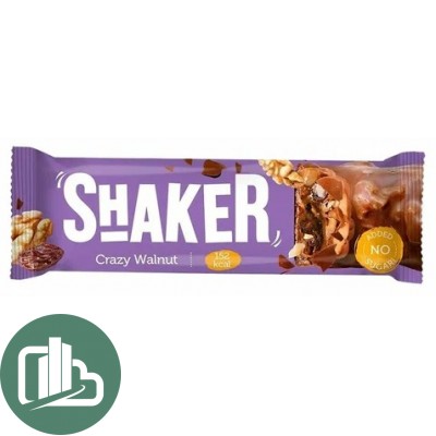 Протеиновый батончик Shaker 35гр Грецкий Орех 1/12