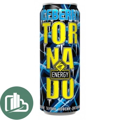 Торнадо энерг. напиток 0,45л 1/12 ж/б ICEBERRY