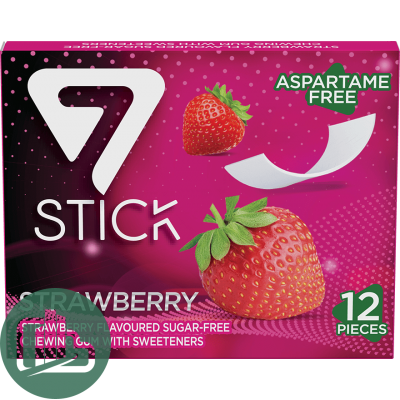 7 Stick Клубника 12 пластинок 33гр 1/12
