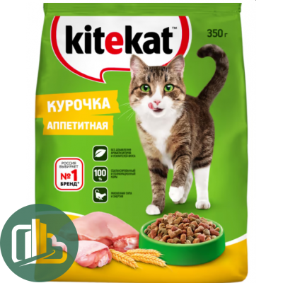 Китекат 350гр Аппетитная курочка 1/20