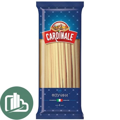 Cardinale Макароны Фетучини 500гр 1/20 ЯР031