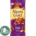 Альпен-Голд 80гр Фундук Изюм 1/21