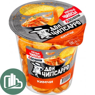Чипсы Дон Чипсарро 90гр 1/16
