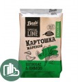 БРУТО Крафт Картошка шпинат и лимон 100гр 1/20